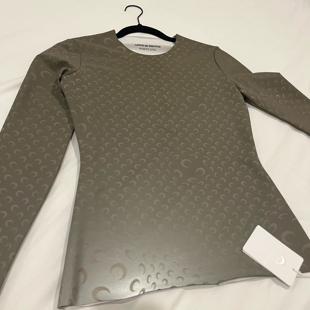Marine Serre Brand New Light Reflecting Top